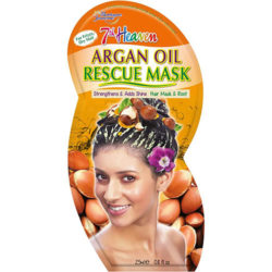 7th Heaven Argan Oil Hair and Root Rescue Mask with Pulped Marula and Extracted Panthenol to Strengthen Hair and Add Shine - Ideal for Frizzy and Dry Hair