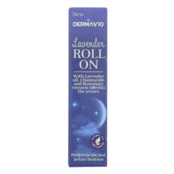 Lavender Sleep Roll On: Massage gently onto pulse points at bedtime and let the Lavender oil, Chamomile and other plant extracts relax and calm you ready for a restful nights sleep.