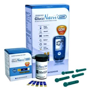 GlucoNavii Blood Sugar Meter Glucose Monitor Starter Kit - mmol/L