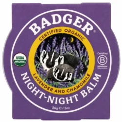 Badger Organic Night-Night Balm with Lavender & Chamomile