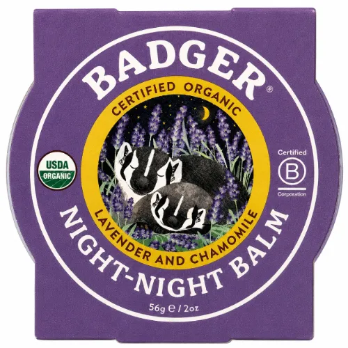 Badger Organic Night-Night Balm with Lavender & Chamomile