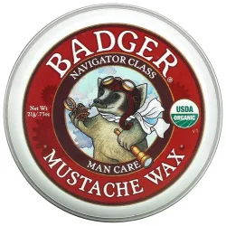 Badger Moustache Wax