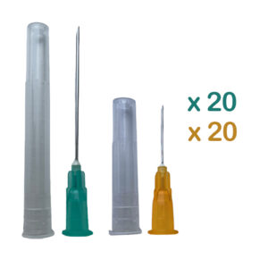 Needle Pack 2 x 20 | 21G Green, 25G Orange | for Injection Cycles