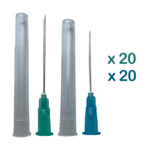 Needle Pack 2 x 20 | 21G Green, 23G Blue | for Injection Cycles