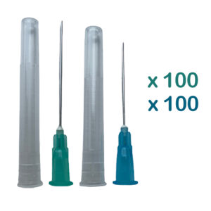 Needle Pack 2 x 100 | 21G Green, 23G Blue | for Injection Cycles