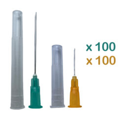 Needle Pack 2 x 100 | 21G Green, 25G Orange | for Injection Cycles