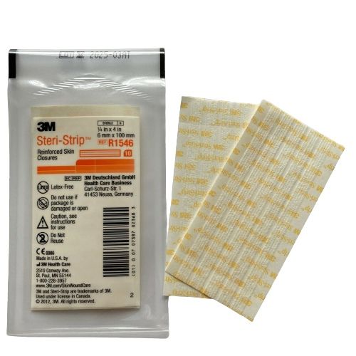 3M Steri Strip Reinforced Skin Closures R1547 12mm x100mm