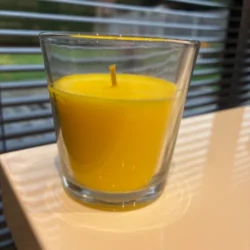 Citronella Glass Jar Candle