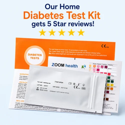Our Home Diabetes Test Kit gets 5 Star reviews!