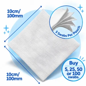 Sterile Non-Woven Gauze Swabs 10cm x 10cm