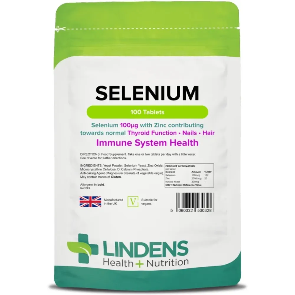 Selenium 100mcg & Zinc Tablets