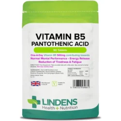 Vitamin B5 Pantothenic Acid 500mg Tablets